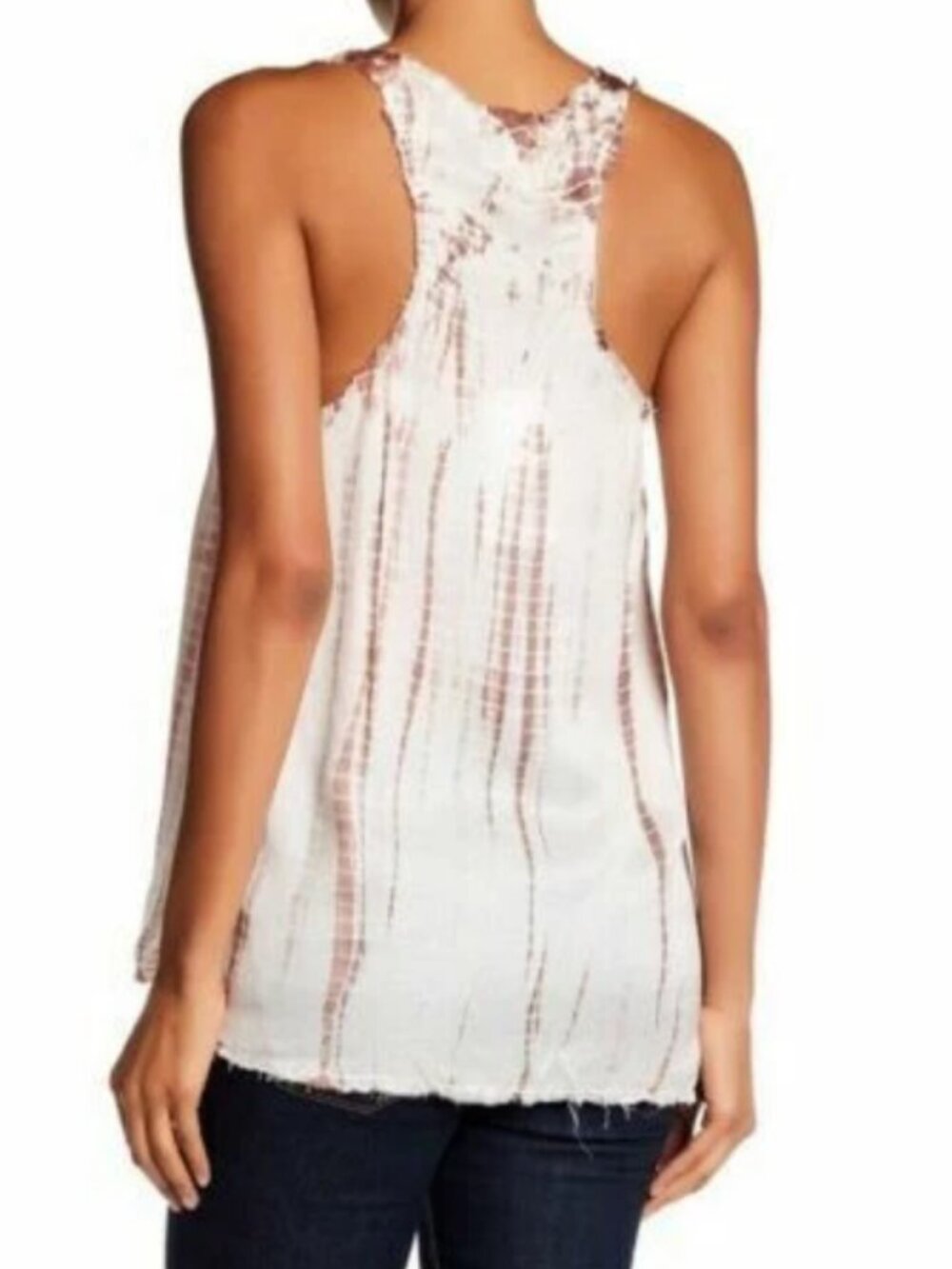 Zadig & Voltaire Trock Tie & Dye Tank Top Silk Printed Sleeveless XS - Picture 2 of 2